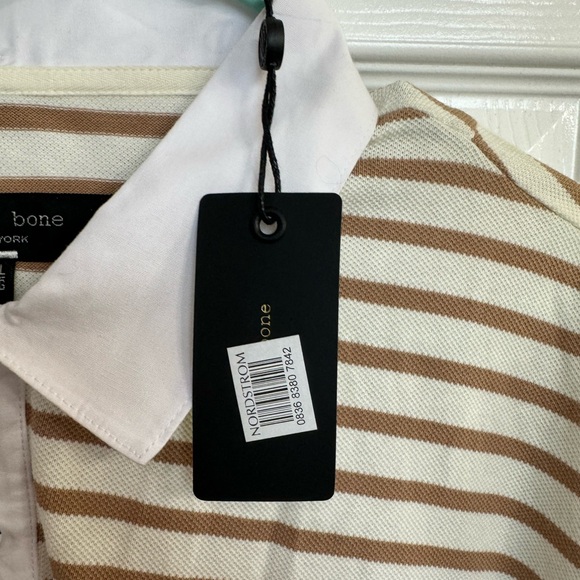 Rag & Bone striped polo - Picture 6 of 9